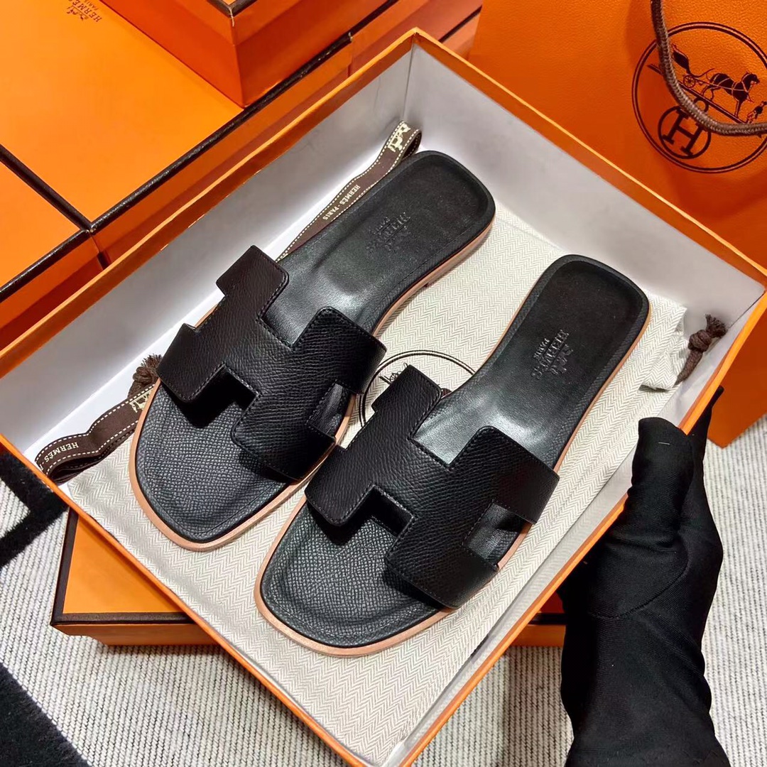 에르메스 올수공 오란 슬리퍼 샌들 앱송 123